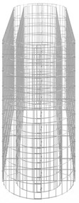 horganyzott vas gabion magaságyás 190x50x100 cm