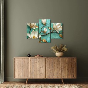 Kép - 3D magnóliák (90x60 cm)