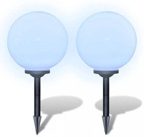 2 db kültéri tüske ösvény LED-es lámpa 30 cm
