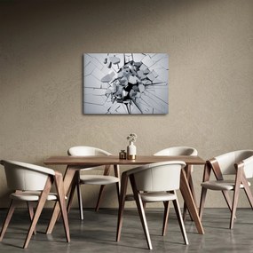 3D absztrakciós kép (70x50 cm)