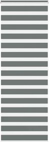 vidaXL zebrafüggönnyel sötét szürke szövetszélesség 80,9 cm poliészter