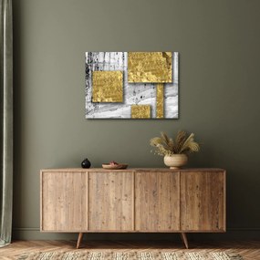 Kép - Arany négyzetek N⁰3 (70x50 cm)