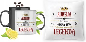 Aurelia Varázsbögre fényképes nyomott mintás párna szett