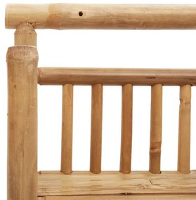 Falpolc polcokkal tárolóval Barna 40 x 13 x 44 cm bambusz
