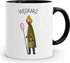 Fekete Bögre Horgászoknak Legjobb Horgász Nyomtatott Fényképpel