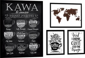 Komplett sorozat 4db Képek Poszterek keretben KP044