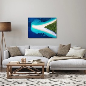 Kép - Ostrav Hvar, Horvátország (üvegen) (70x50 cm)
