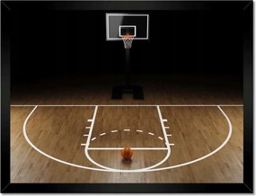 Poszterek keretben 40x30 Kosárlabda tábla