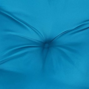 2 db világoskék oxford szövet kerti padpárna 150 x 50 x 7 cm