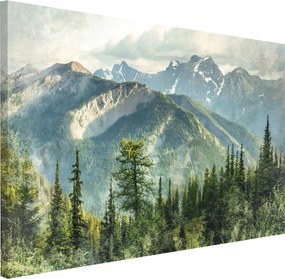 Vászonkép falikép nappaliba Hegyi táj 80x120cm