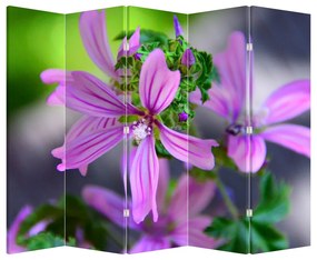 Paraván - Részletes virág (210x170 cm)
