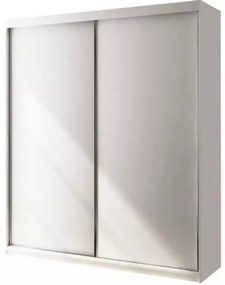 Peak Gardróbszekrény (250 cm) Fehér Fehér/matt