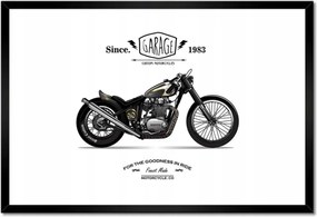 Poszterek keretben 60x40 Motorkerékpár Antik Vintage