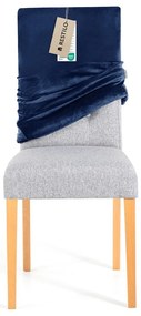Kék gumis szék huzat szett 4 db-os 48 cm Sento – Restilo