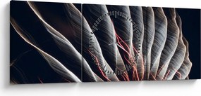 Kép - Világító kisülés (órával) (90x30 cm)