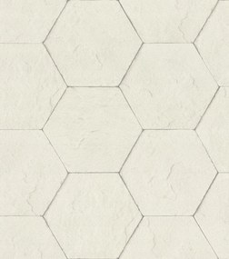 Geometrikus fali tapéta hexagonokkal Brick Lane 427110 Rasch