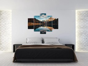 Kép - alpesi, olaszország, dolomitok, Antorno (150x105 cm)