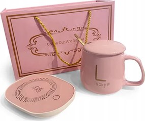 Bögremelegítő kerámia 300ml tápellátású ajándék szett kávé tea