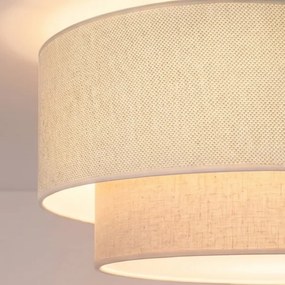 Brilagi - LED kábeles függőlámpa BOHO ECO 1xE27/10W/230V átmérő 40 cm krémszínű
