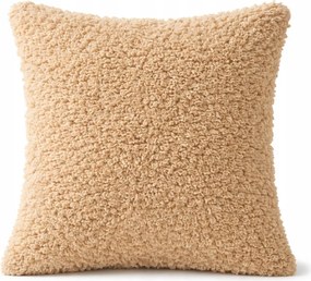 Dekoratív párnahuzat, párnahuzat Jancsi 40x40, boucla, bézs