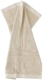 Bézs frottír pamut törölköző 40x60 cm Comfort – Södahl