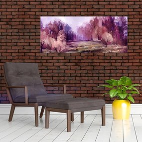 Kép - Őszi tájképfestés (120x50 cm)