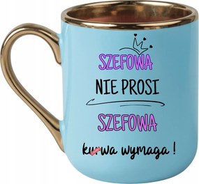 Elegáns főnöknő bögre nem kér A tyúkfőnök követeli a 330 Jancsi Kék