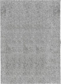vidaXL PAMPLONA szürke magas szálú bolyhos modern szőnyeg 140 x 200 cm