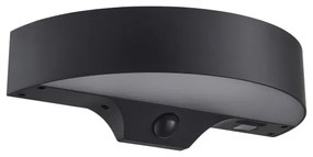 Nordlux - MONAY LED 5W 5V IP44 napelemes fali lámpa érzékelővel