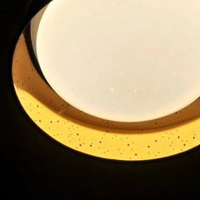 LED Mennyezeti lámpa TULUZA LED/18W/230V á. 32 cm barna