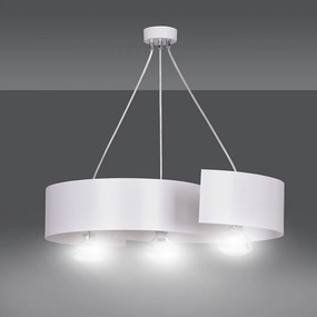 Emibig modern függeszték vixon fehér króm emi306/3