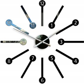 Falióra Felragasztható Nagy Modern Akril Falióra Loft Nappali