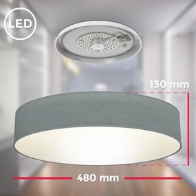 B.K. Licht 1393 - LED Mennyezeti lámpa LED/20W/230V szürke