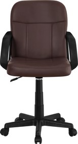 Irodai fotel, barna, AYLA NEW