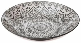 Grey Orient porcelán mélytányér, 21,5 cm