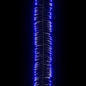 kék fényű fürtös PVC LED-szalag 3000 LED-del 23 m