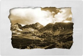 Poszterek 60x40 Tátra Lengyel hegyek Kilátás