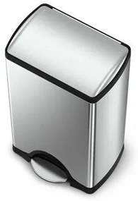 Simplehuman Téglalap alakú pedálos szemetes 38 l,acél