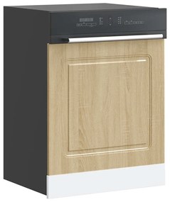mosogatógép panel Kalmar sonoma tölgy 60x1,5x67 cm mérnöki fa