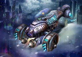 Fotótapéta Űrhajó Űr Gyermek 368x254