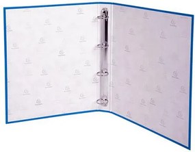 Gyűrűs könyv, 4 gyűrű, 40 mm, A4, karton, EXACOMPTA, világoskék (EX51471E)