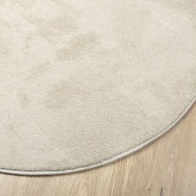 Területi szőnyeg Bézs 100x200 cm Poliészter Csúszásmentes