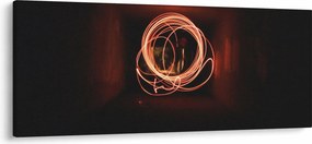 Kép - vonalak az alagútban (120x50 cm)