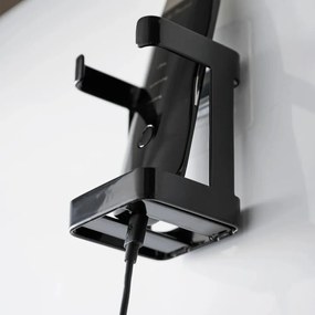 Fekete fém bőrápoló eszköz tartó Film Hook – YAMAZAKI