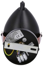 ANICA spotlámpa 1xE14/40W/230V fekete/réz színben