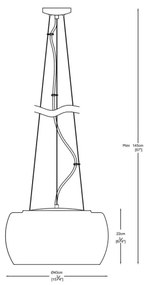 Zuma Line P0076-05L-F4FZ - Kristálycsillár zsinóron CRYSTAL 5xG9/42W/230V