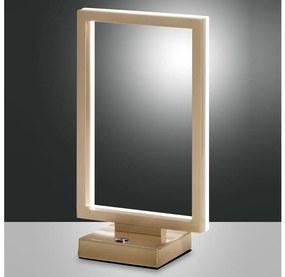 Fabas Luce 3394-30-225 - LED Dimmelhető asztali lámpa BARD LED/15W/230V arany