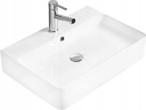 Mexen Benita 60 x 41 cm-es pultra szerelhető mosdó, fehér - 21396000