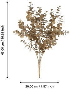 Eglo 428354 - Művirág MIADOL 43 cm arany