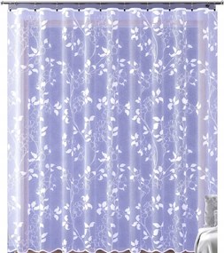 Jacquard függöny 300x220cm-es méretben 115106 egyenes virágmintás (szegélyekkel)